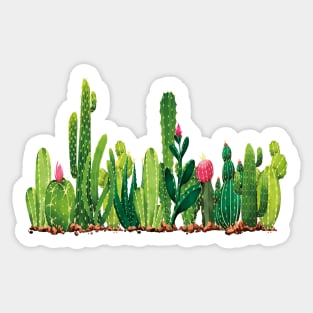 Mexican Cactus Sticker